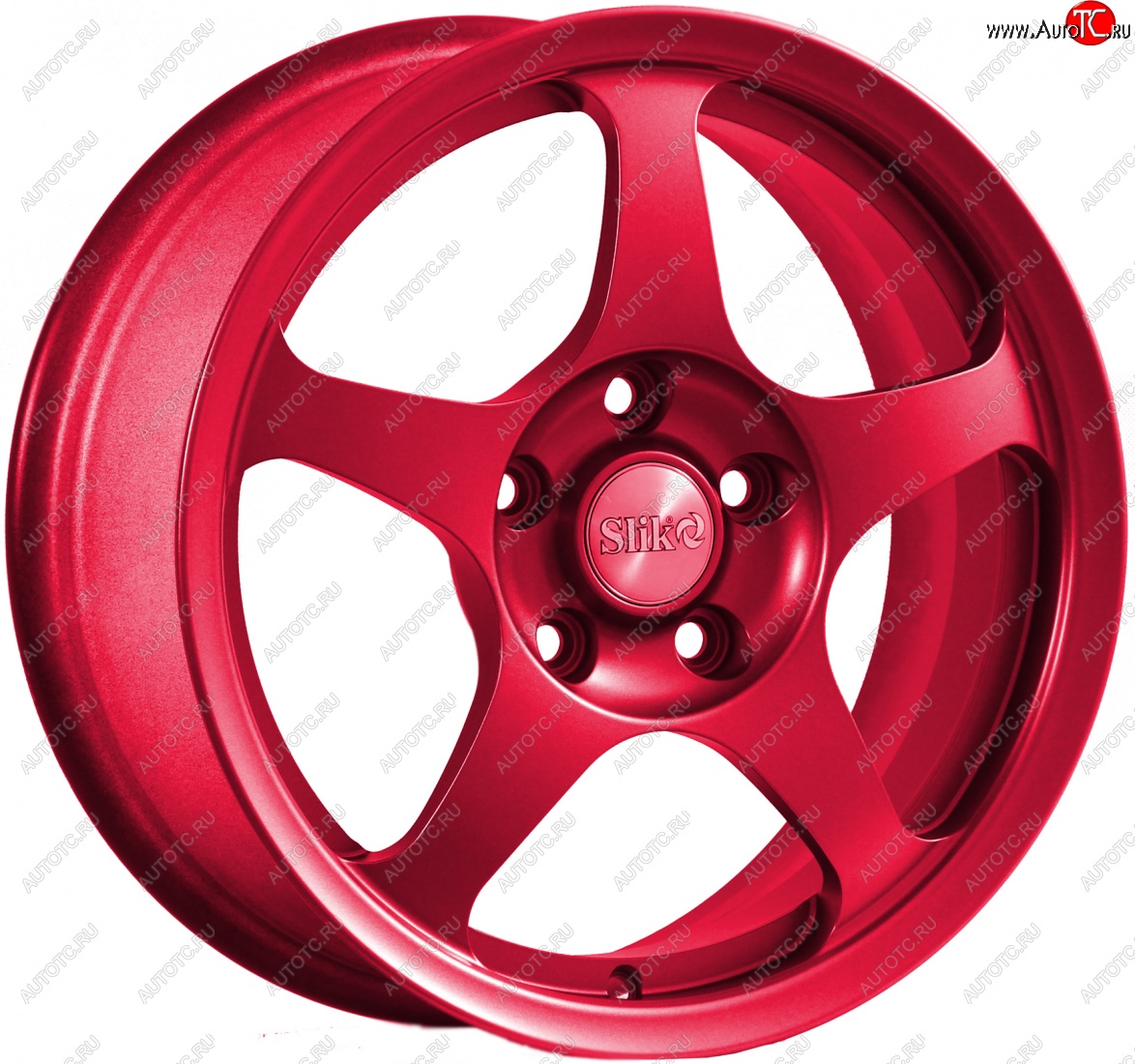 10 999 р. Кованый диск Slik classik R16x6.5 (Candy Rubin) рубиновый 6.5x16   (Цвет: Candy Rubin)  с доставкой в г. Кемерово