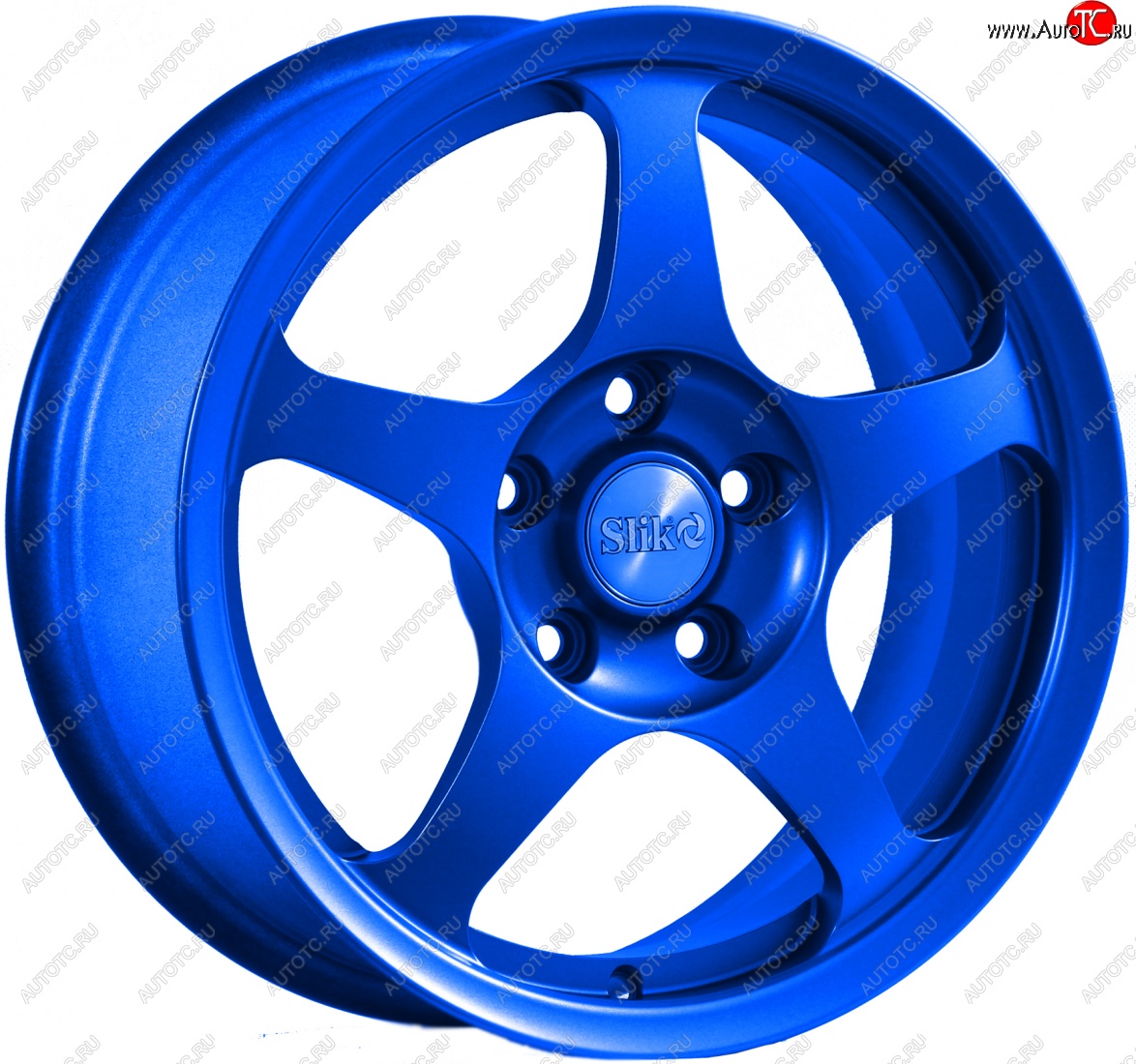 10 999 р. Кованый диск Slik classik R16x6.5 (Candy Blue) синий 6.5x16   (Цвет: Candy Blue)  с доставкой в г. Кемерово