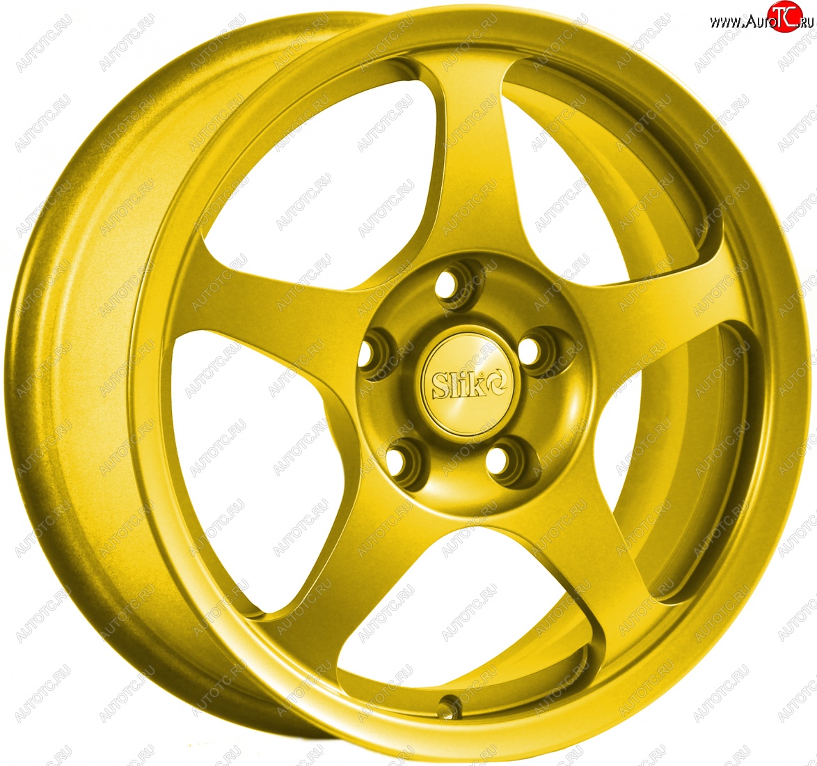 10 999 р. Кованый диск Slik classik R16x6.5 Ярко желтый RAL 1021 (YELLOW) 6.5x16   (Цвет: YELLOW)  с доставкой в г. Кемерово