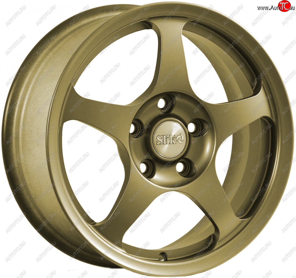 10 999 р. Кованый диск Slik classik R16x6.5 Золото (G) 6.5x16   (Цвет: G)  с доставкой в г. Кемерово
