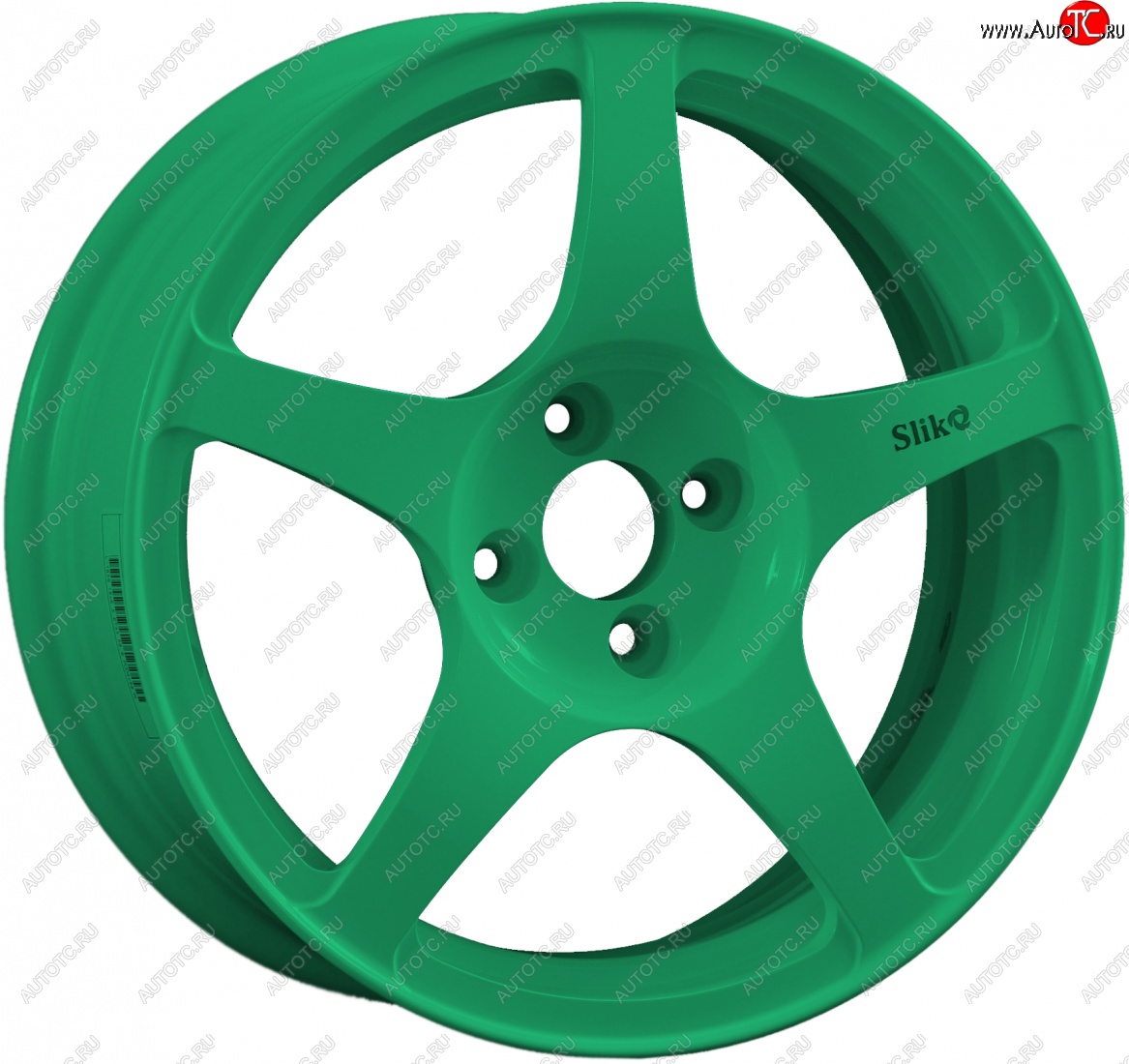 11 049 р. Кованый диск Slik classik R16x6.5 Candy Green изумрудно-зеленый 6.5x16   (Цвет: Candy Green изумрудно-зеленый 6.5x16)  с доставкой в г. Кемерово