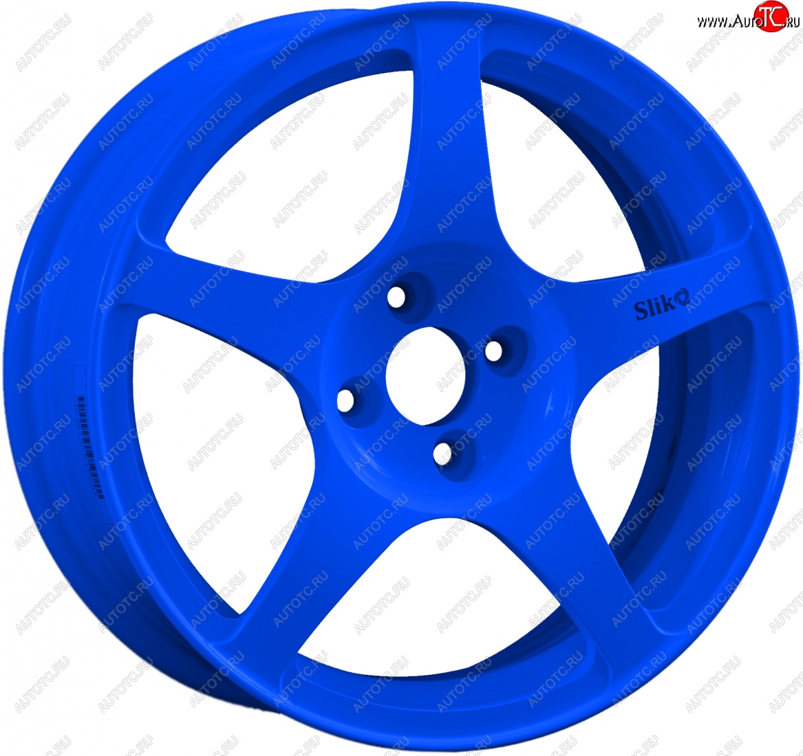 11 049 р. Кованый диск Slik classik R16x6.5 Candy BLUE синий 6.5x16   (Цвет: Candy BLUE синий 6.5x16)  с доставкой в г. Кемерово