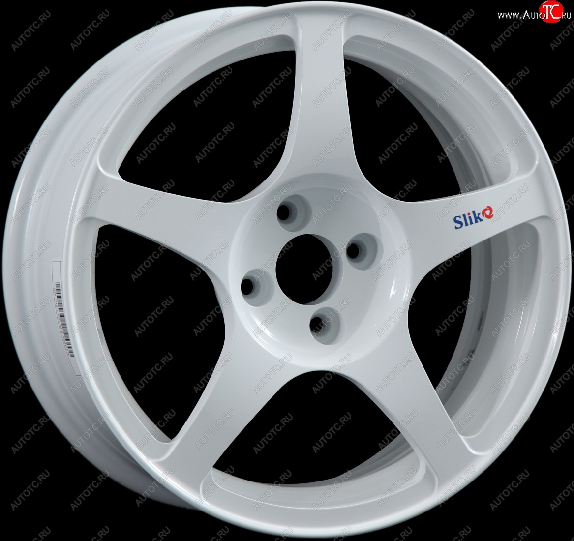 10 349 р. Кованый диск Slik classik R16x6.5 Белый (W) 6.5x16   (Цвет: W)  с доставкой в г. Кемерово