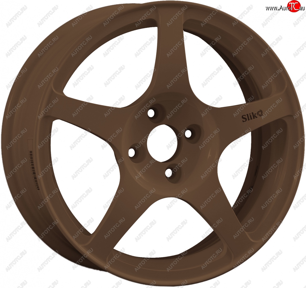 10 599 р. Кованый диск Slik classik R16x6.5 Бронза (BRZ) 6.5x16   (Цвет: BRZ)  с доставкой в г. Кемерово