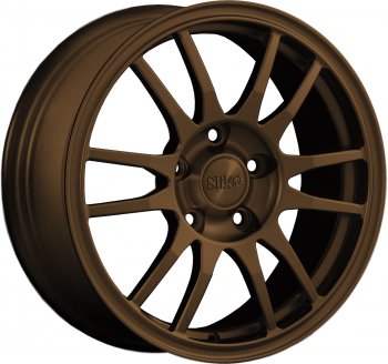 Кованый диск Slik classik R16x6.5 Коньячная бронза. Глянец (BRZCGN) 6.5x16 Toyota Ist XP60 дорестайлинг (2001-2005) 4x100.0xDIA54.1xET39.0