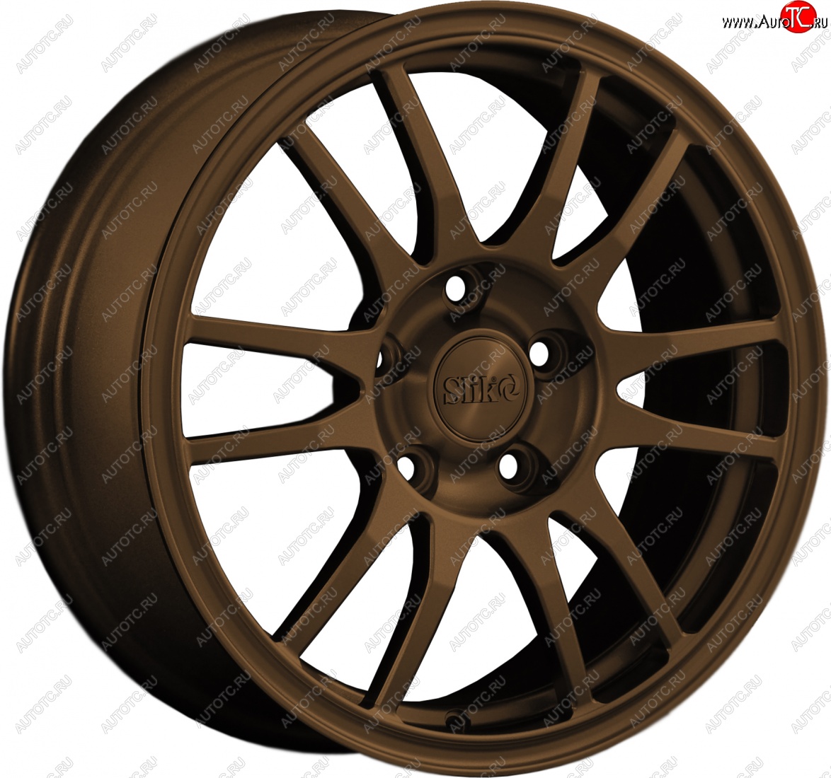 12 949 р. Кованый диск Slik classik R16x6.5 Коньячная бронза. Глянец (BRZCGN) 6.5x16 Toyota Yaris XP90 дорестайлинг, хэтчбэк 5 дв. (2005-2008) 4x100.0xDIA54.1xET45.0 (Цвет: BRZCGN)