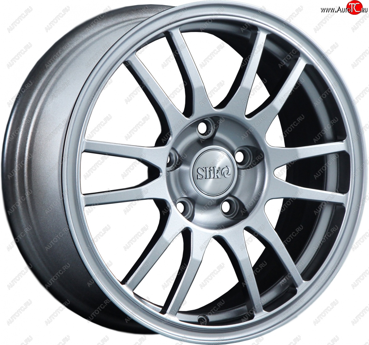 12 949 р. Кованый диск Slik classik R16x6.5 Серебристый светлый (S16) 6.5x16   (Цвет: S16)  с доставкой в г. Кемерово