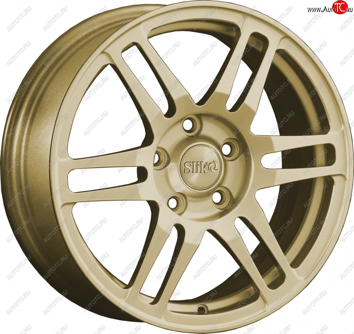 12 949 р. Кованый диск Slik classik R16x6.5 Золотой (G) 6.5x16 Toyota Yaris XP90 дорестайлинг, хэтчбэк 5 дв. (2005-2008) 4x100.0xDIA54.1xET45.0 (Цвет: G)