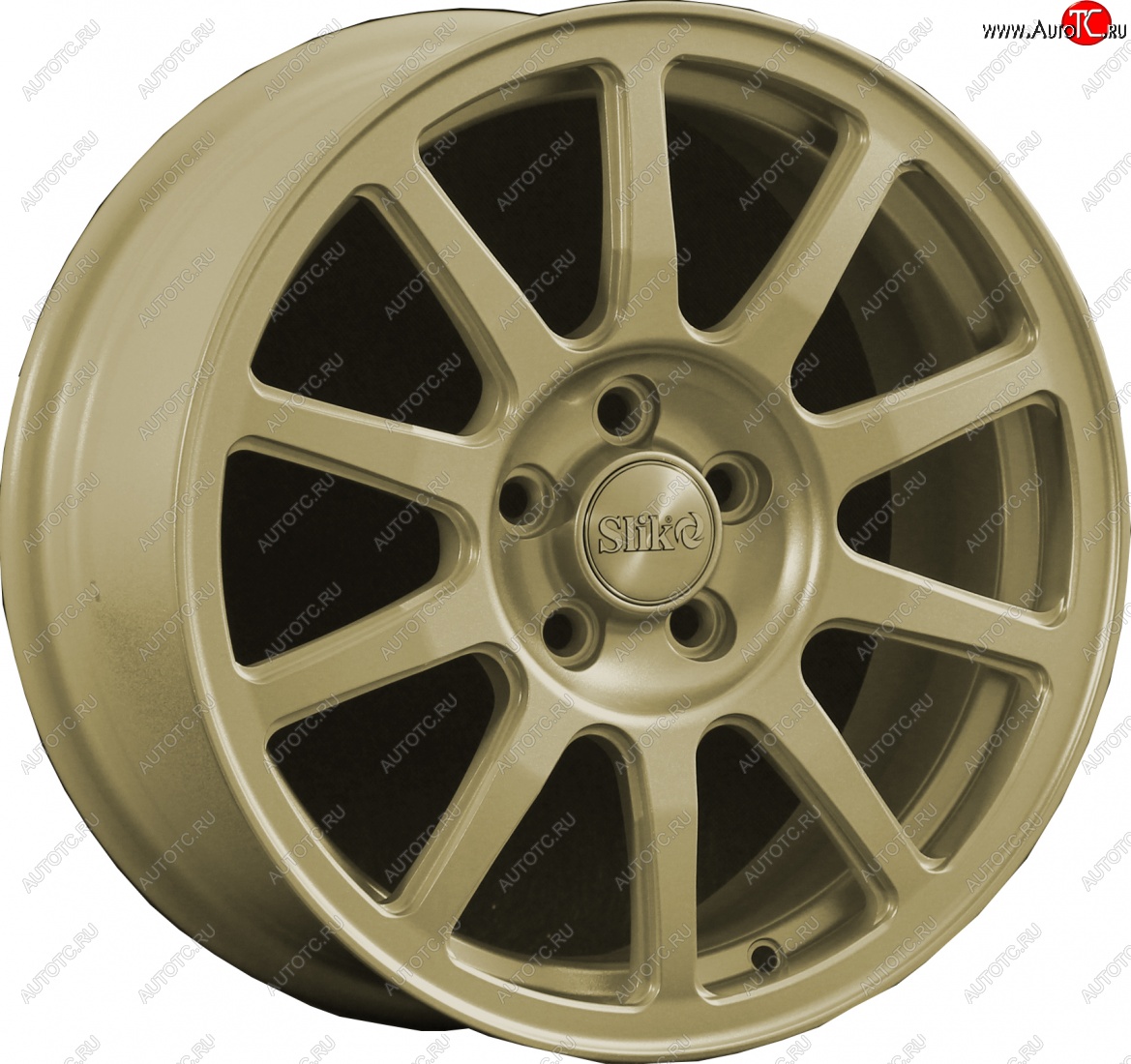 18 999 р. Кованый диск Slik classik R16x6.5 Золотой (G) 6.5x16 Opel Antara рестайлинг (2010-2015) 5x115.0xDIA70.3xET46.0 (Цвет: G)