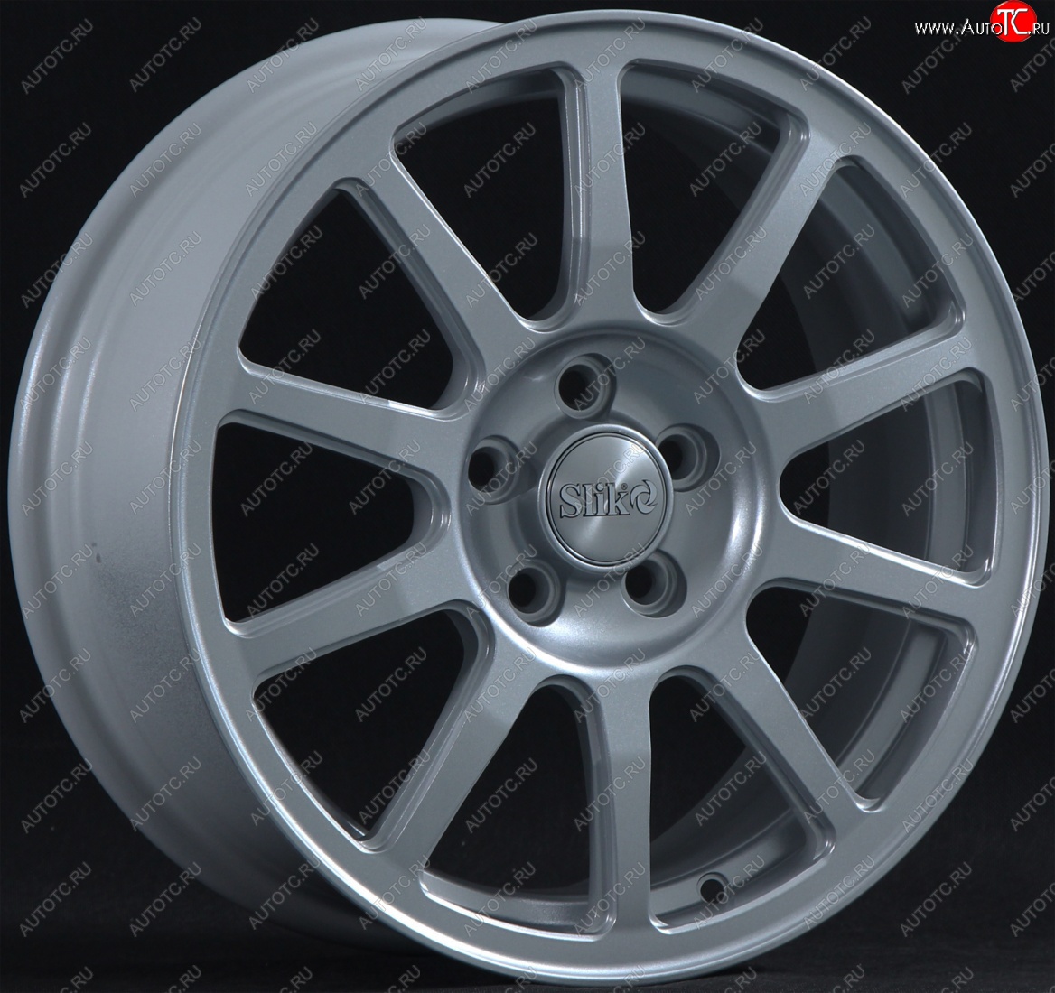 18 999 р. Кованый диск Slik classik R16x6.5 Серебристый тёмный (S25) 6.5x16   (Цвет: S25)  с доставкой в г. Кемерово