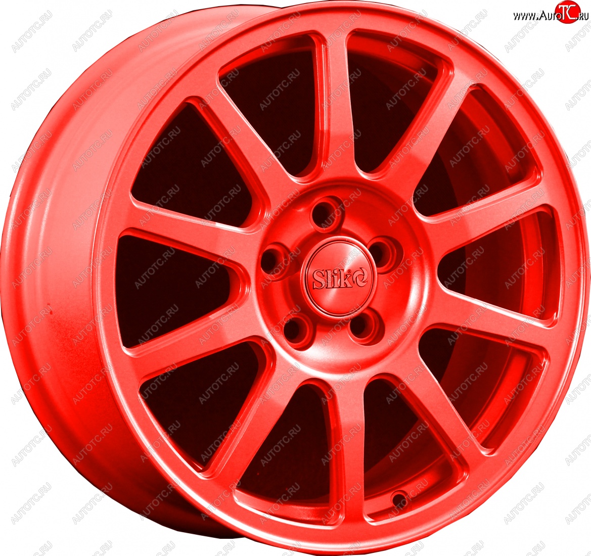 18 999 р. Кованый диск Slik classik R16x6.5 RAL 3026 ярко-алый (3026) 6.5x16   (Цвет: 3026)  с доставкой в г. Кемерово