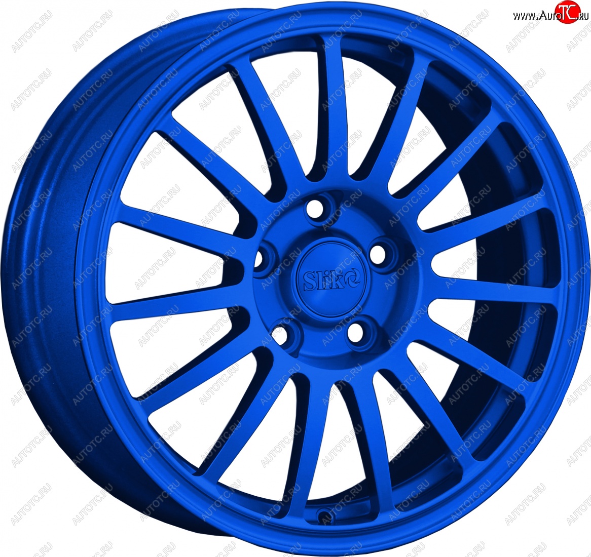 15 249 р. Кованый диск Slik classik R16x6.5 Candy BLUE синий 6.5x16   (Цвет: Candy BLUE синий 6.5x16)  с доставкой в г. Кемерово