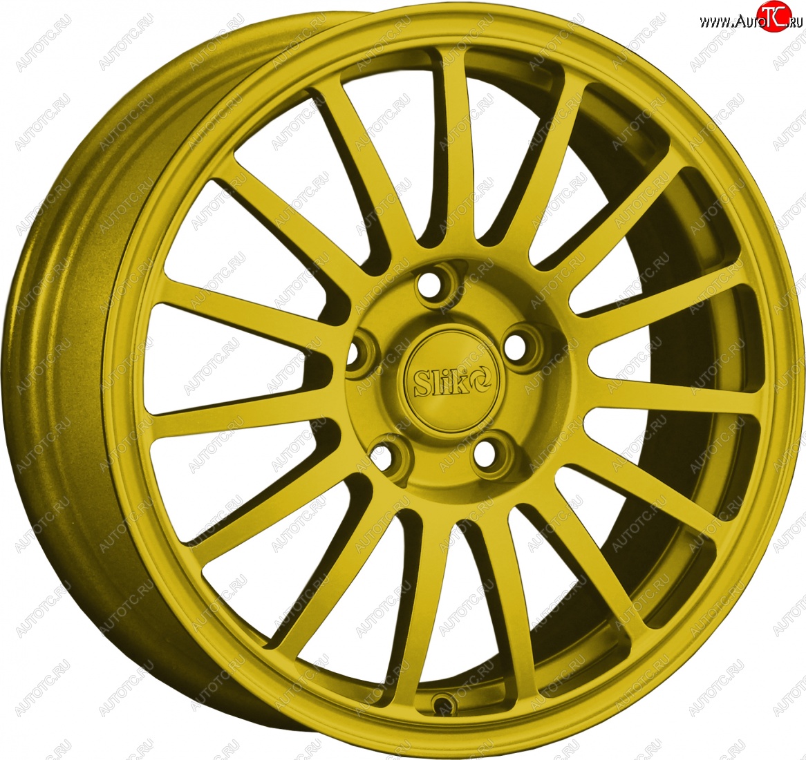 15 249 р. Кованый диск Slik classik R16x6.5 Candy YELLOW ярко-желтый 6.5x16   (Цвет: Candy YELLOW ярко-желтый 6.5x16)  с доставкой в г. Кемерово