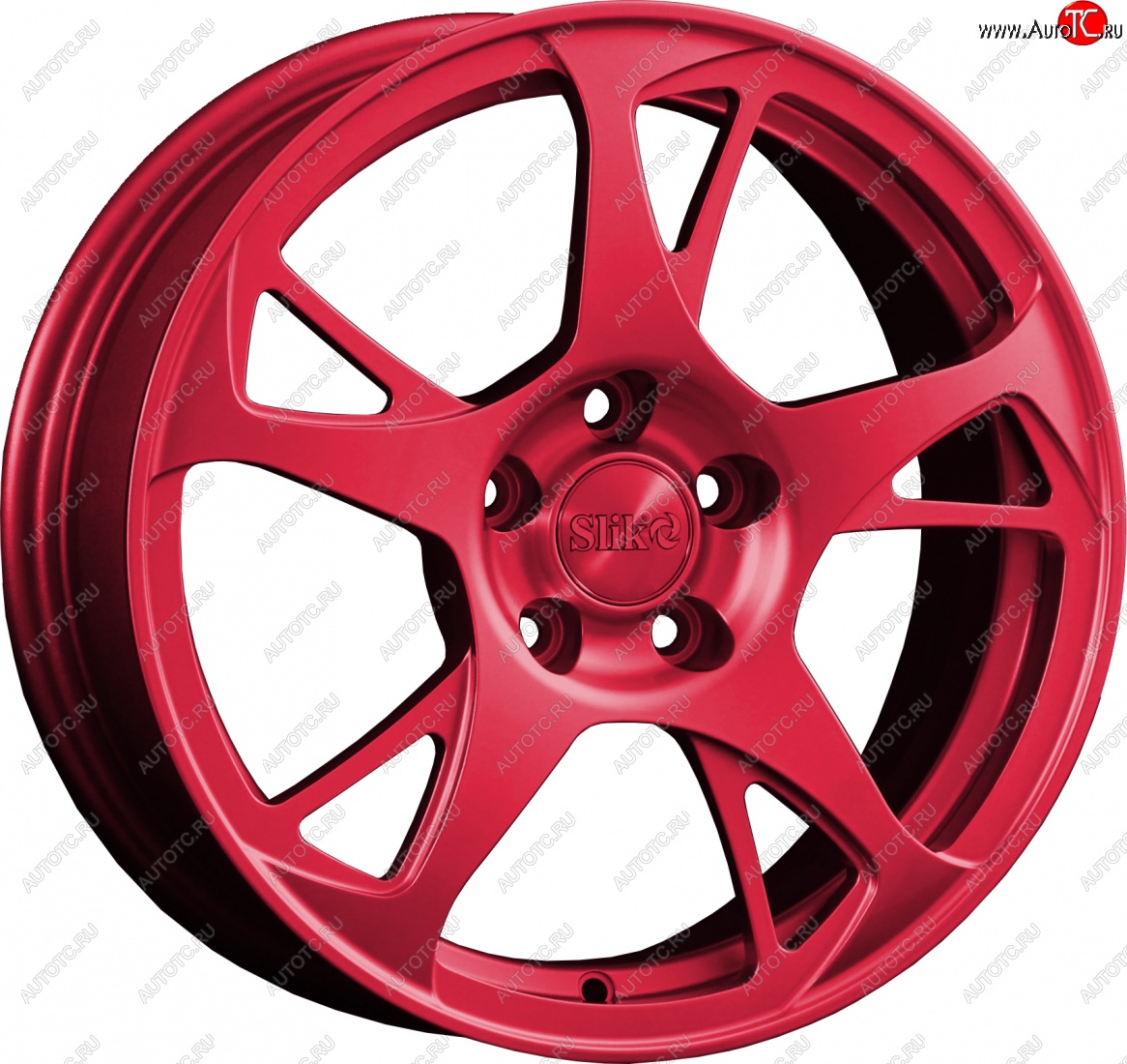 10 999 р. Кованый диск Slik classik R16x6.5 Candy RUBIN рубиновый 6.5x16   (Цвет: Candy RUBIN рубиновый 6.5x16)  с доставкой в г. Кемерово
