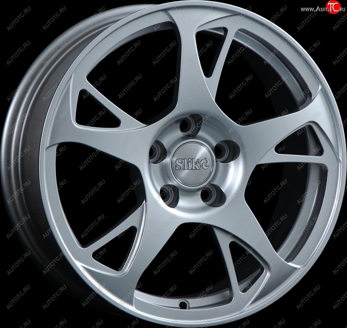 10 699 р. Кованый диск Slik classik R16x6.5 Серебристый светлый (S16) 6.5x16 Lancia Musa (2004-2012) 4x98.0xDIA58.1xET40.0 (Цвет: S16)