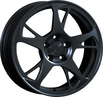 10 999 р. Кованый диск Slik classik R16x6.5 Черный матовый (MB) 6.5x16   (Цвет: MB)  с доставкой в г. Кемерово. Увеличить фотографию 1
