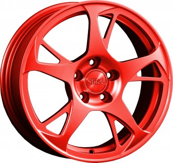 Кованый диск Slik classik R16x6.5 RAL 3026 ярко-алый (3026) 6.5x16  (Цвет: 3026)