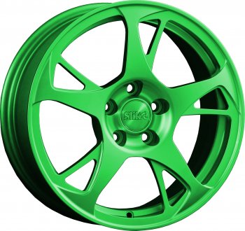 Кованый диск Slik classik R16x6.5 RAL 6038 ярко-зеленый (6038) 6.5x16  (Цвет: 6038)