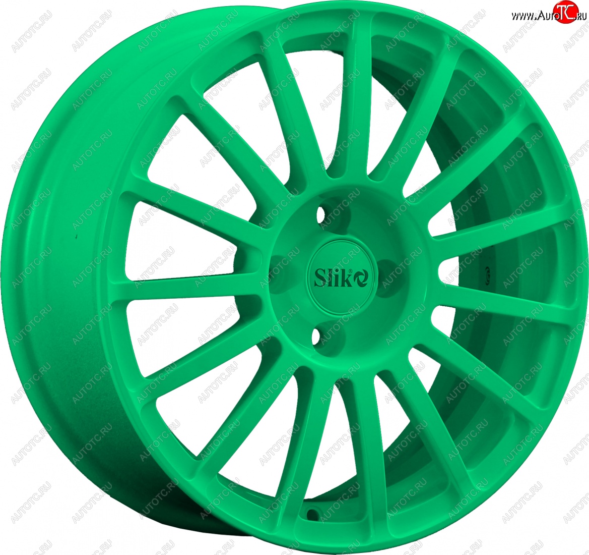 18 999 р. Кованый диск Slik classik R16x6.5 Candy Green изумрудно-зеленый 6.5x16 технику из списка применимости (Цвет: Candy Green изумрудно-зеленый 6.5x16)  с доставкой в г. Кемерово