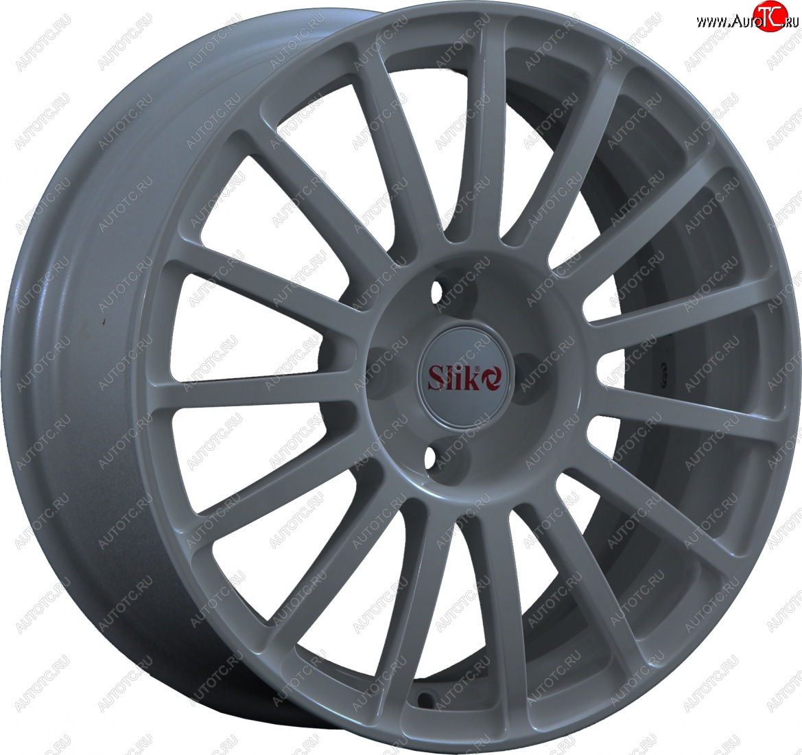 18 999 р. Кованый диск Slik classik R16x6.5 Серебристый тёмный (S25) 6.5x16   (Цвет: S25)  с доставкой в г. Кемерово