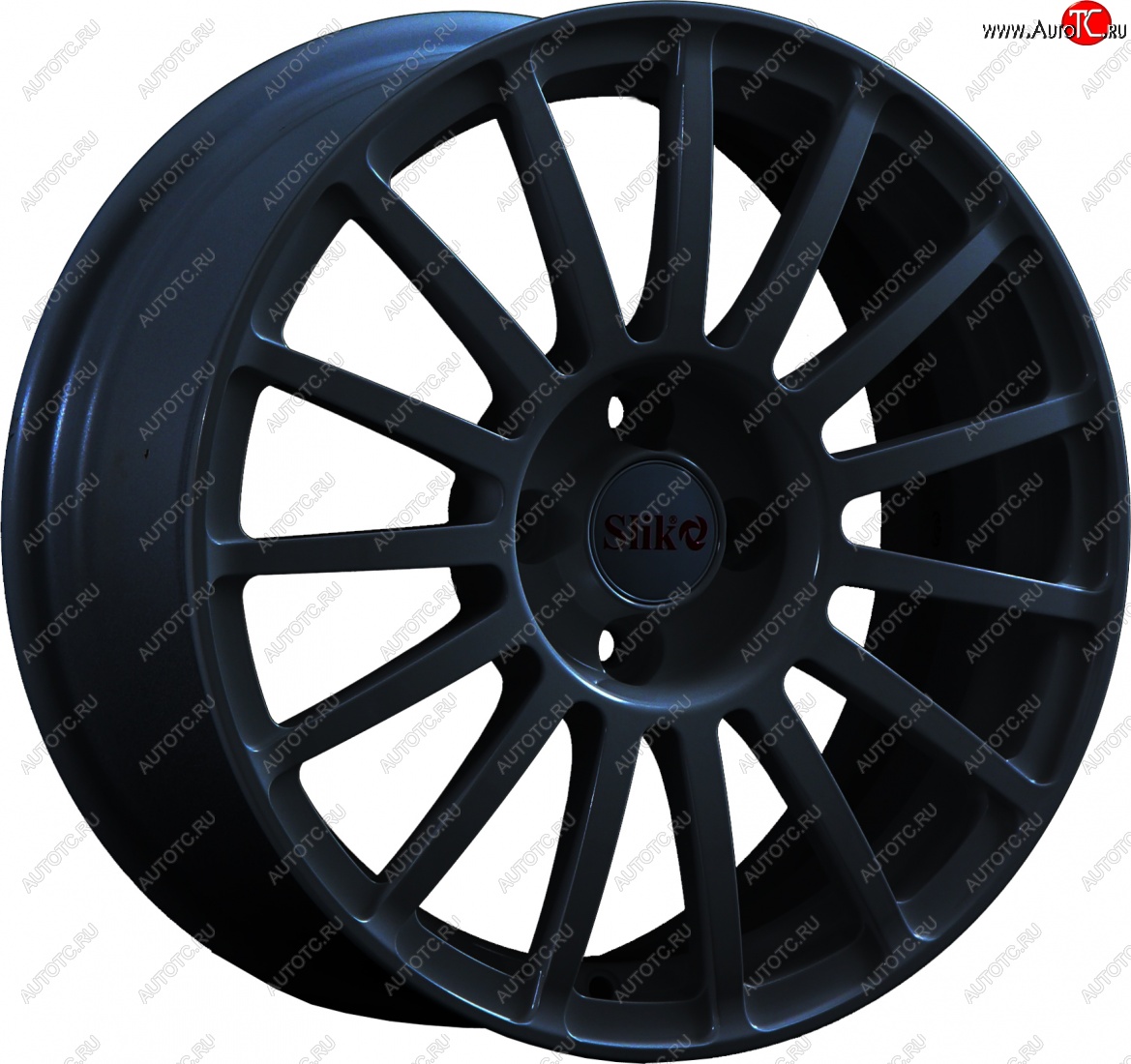 18 999 р. Кованый диск Slik classik R16x6.5 Черный глянцевый (BK) 6.5x16   (Цвет: BK)  с доставкой в г. Кемерово
