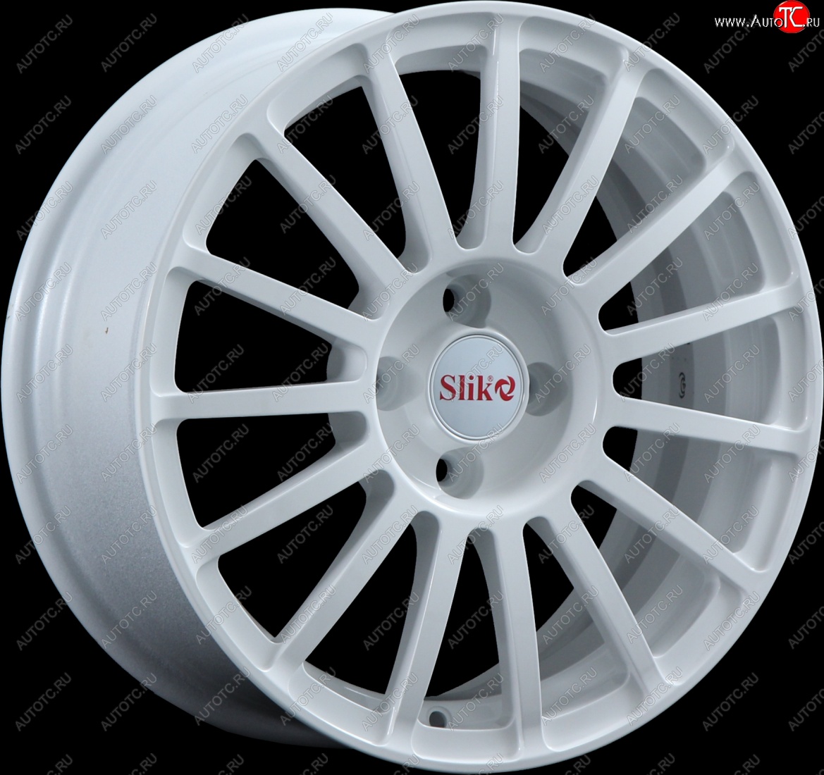 18 999 р. Кованый диск Slik classik R16x6.5 Белый (W) 6.5x16   (Цвет: W)  с доставкой в г. Кемерово