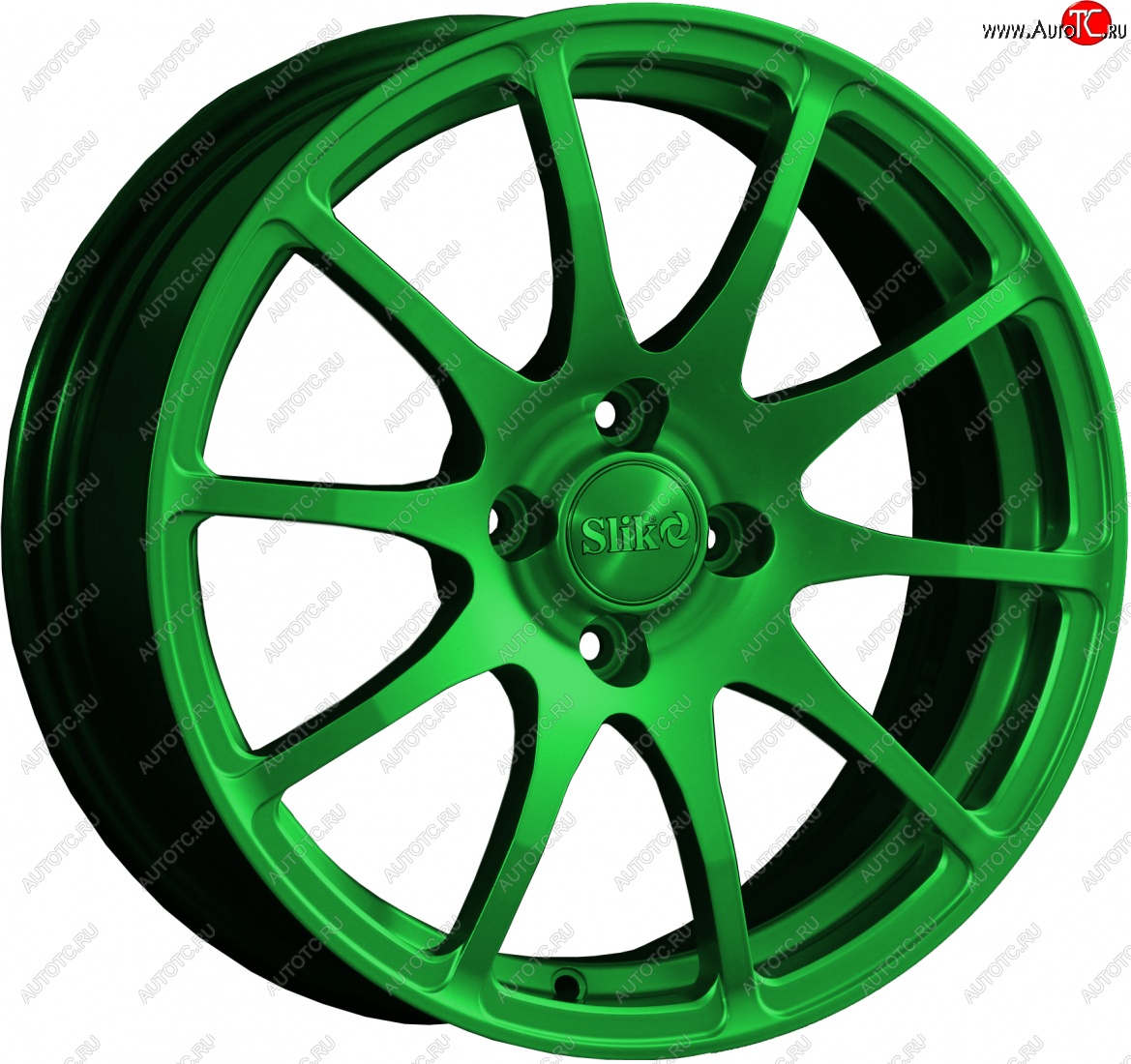18 999 р. Кованый диск Slik classik R16x6.5 Зеленый (GREEN) 6.5x16 Opel Antara рестайлинг (2010-2015) 5x115.0xDIA70.3xET46.0 (Цвет: GREEN)
