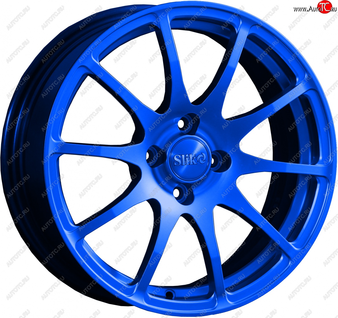 18 999 р. Кованый диск Slik classik R16x6.5 Candy BLUE синий 6.5x16   (Цвет: Candy BLUE синий 6.5x16)  с доставкой в г. Кемерово