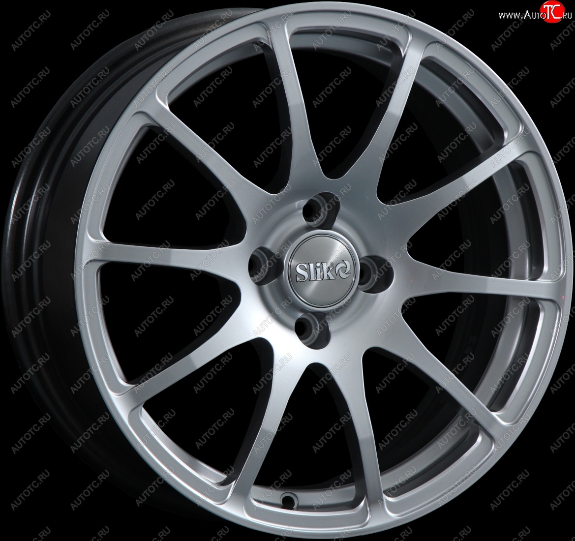 18 999 р. Кованый диск Slik classik R16x6.5 Серебристый светлый (S16) 6.5x16   (Цвет: S16)  с доставкой в г. Кемерово