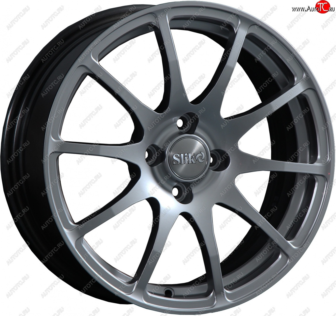 18 999 р. Кованый диск Slik classik R16x6.5 Серебристый тёмный (S25) 6.5x16   (Цвет: S25)  с доставкой в г. Кемерово