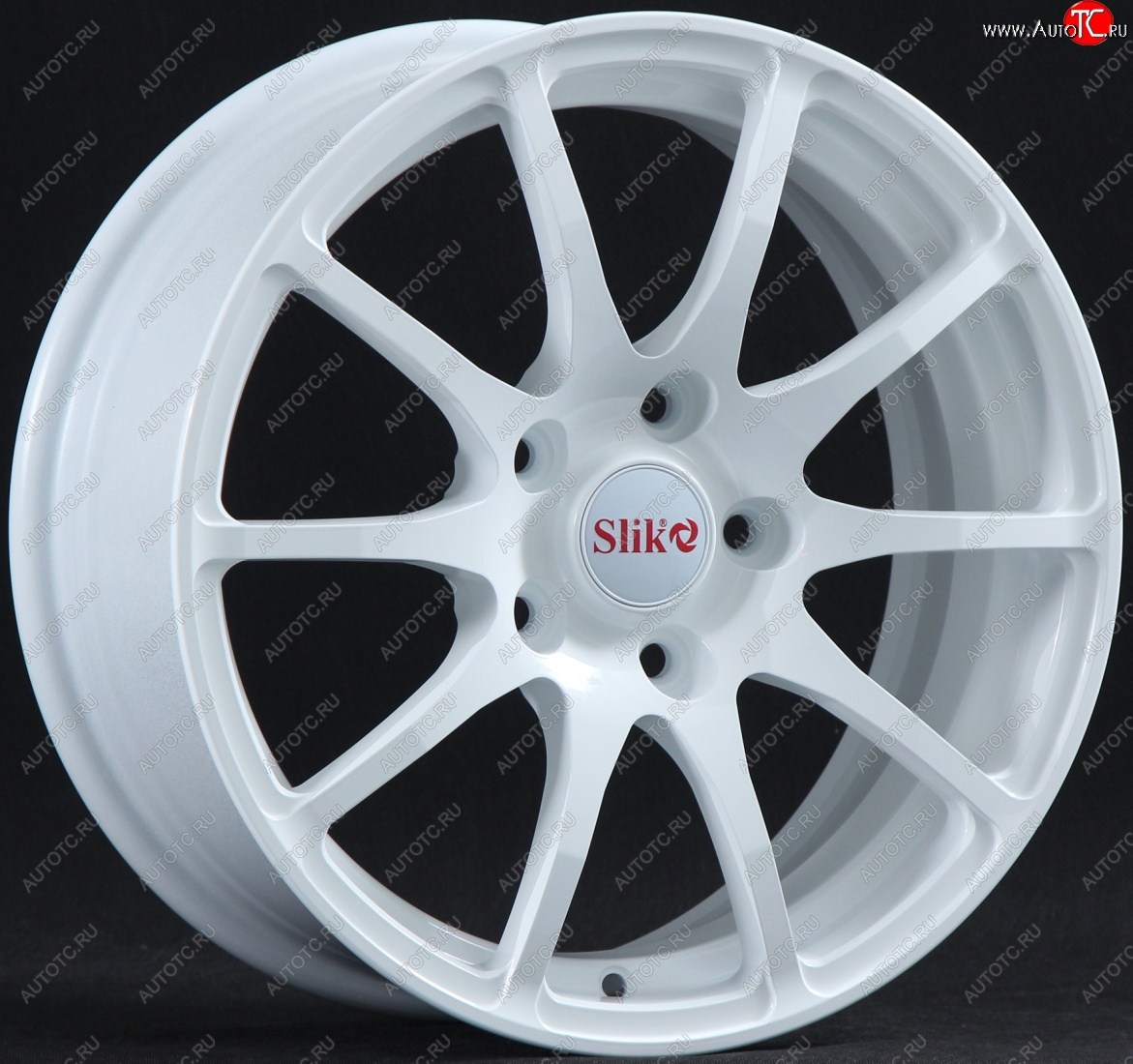 18 999 р. Кованый диск Slik classik R16x6.5 Белый (W) 6.5x16   (Цвет: W)  с доставкой в г. Кемерово