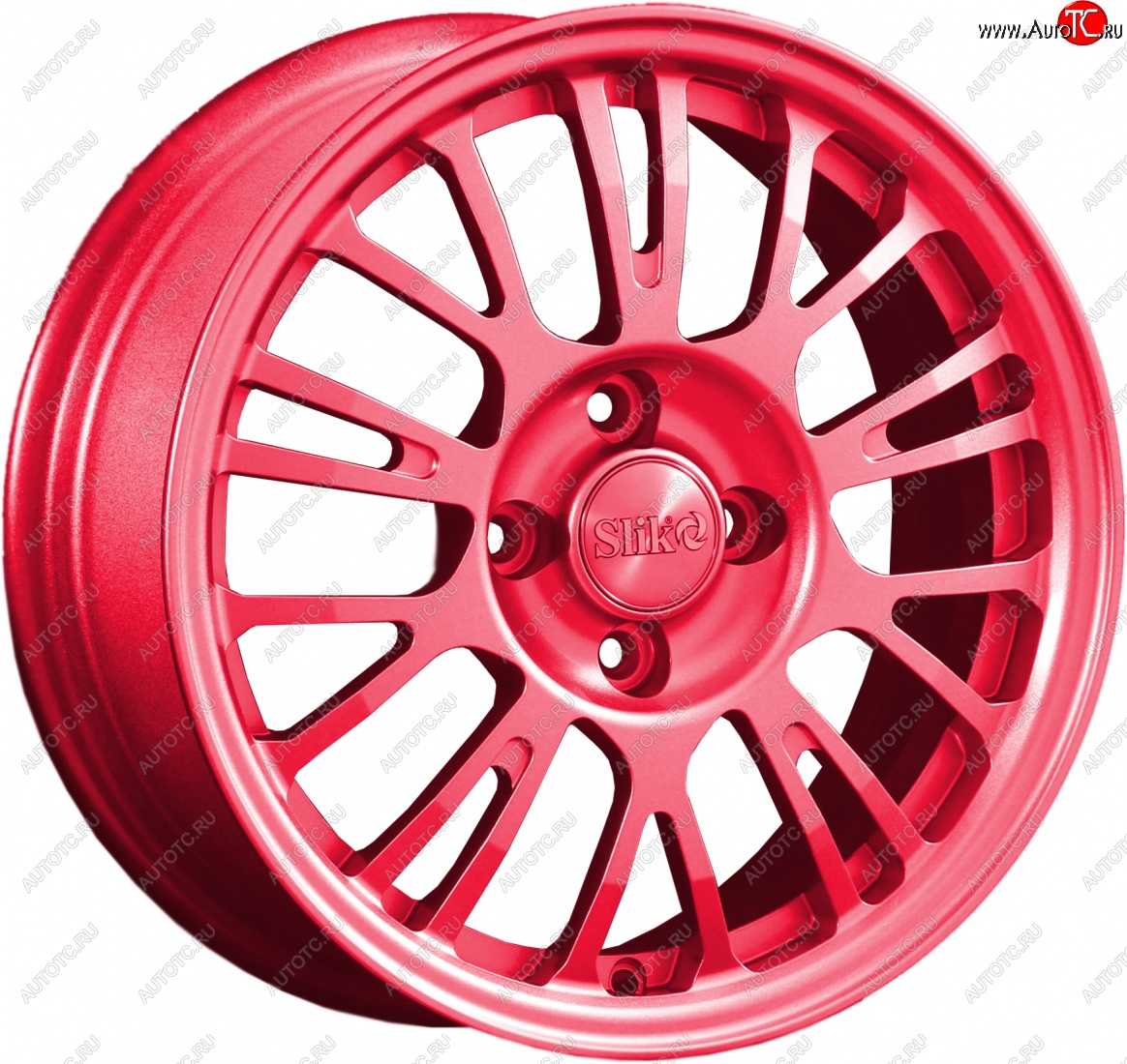14 799 р. Кованый диск Slik Classik 6x15 (Candy рубиновый)   (Цвет: Candy рубиновый)  с доставкой в г. Кемерово