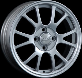 Кованый диск Slik Classik 6x15 (Серебристый светлый) Toyota Yaris Verso XP20 рестайлинг (2003-2006) 4x100.0xDIA54.1xET45.0