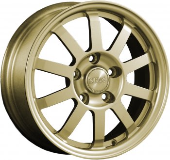 Кованый диск Slik Classik 6x15 (Металлик золотой) Volkswagen Corrado (1988-1995) 4x100.0xDIA57.1xET38.0
