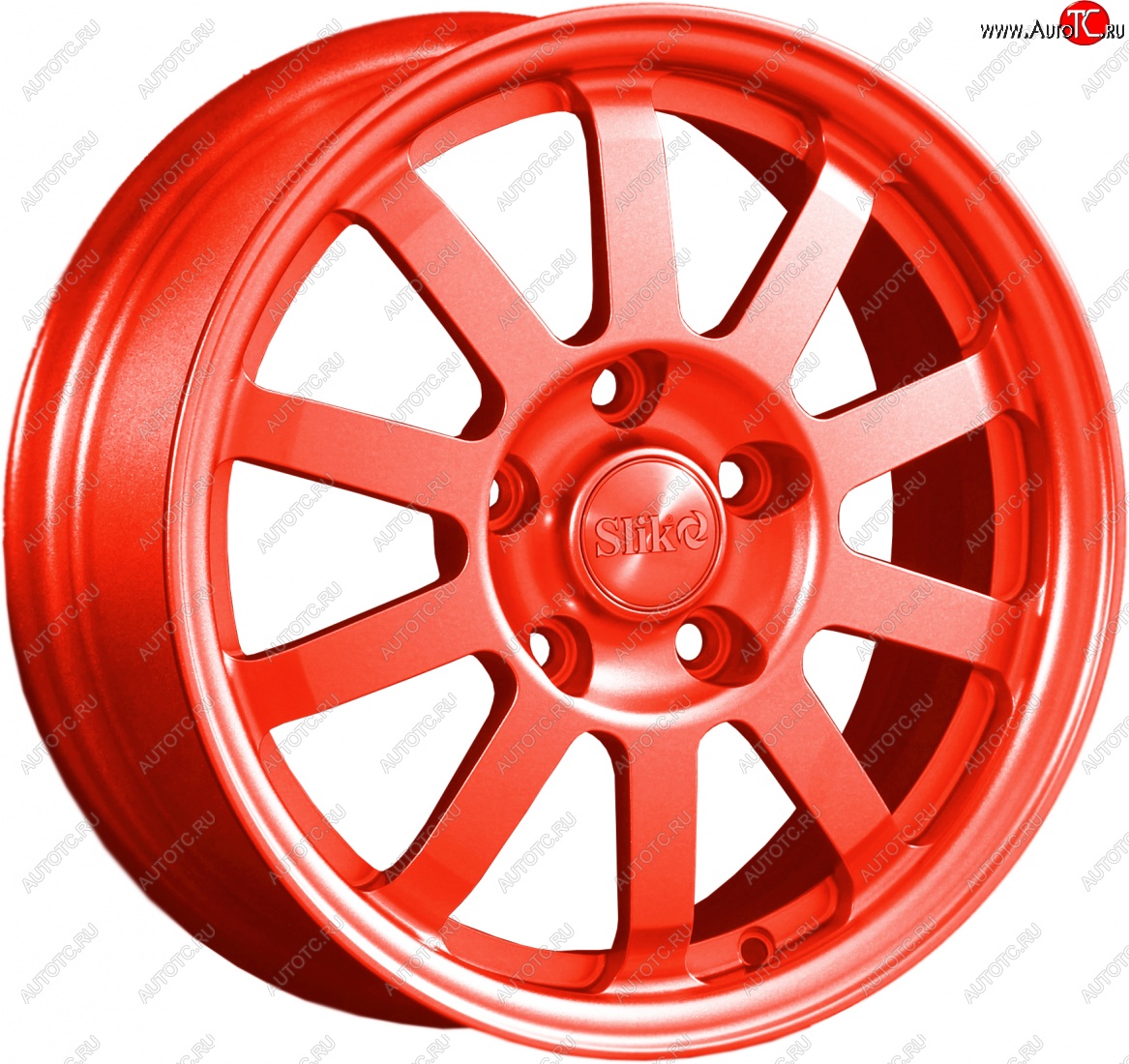 11 399 р. Кованый диск Slik Classik 6x15 (RAL 3026 ярко-алый)   (Цвет: RAL 3026 ярко-алый)  с доставкой в г. Кемерово