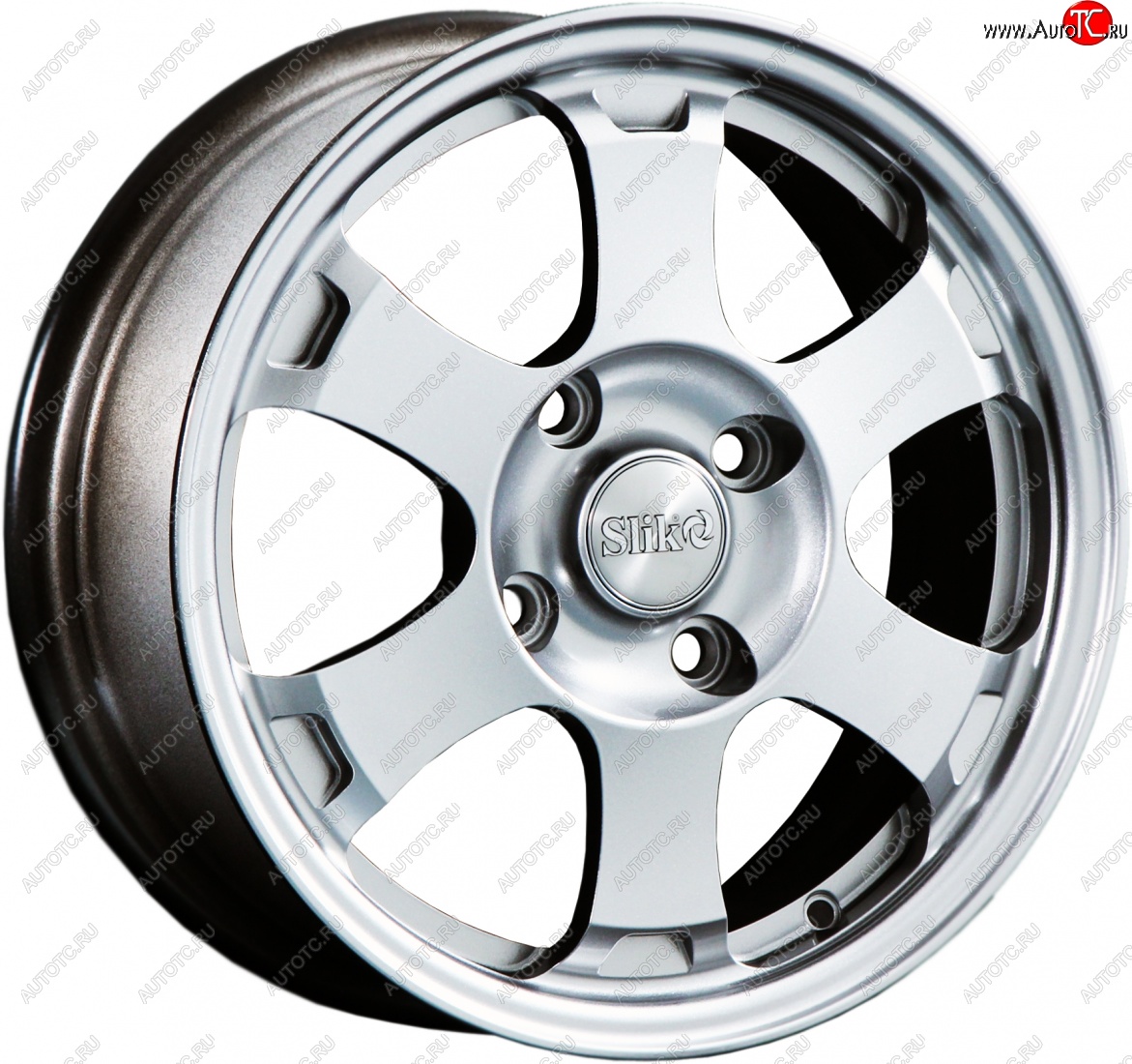 14 799 р. Кованый диск Slik Classik 6x15 (Белый)   (Цвет: Белый)  с доставкой в г. Кемерово