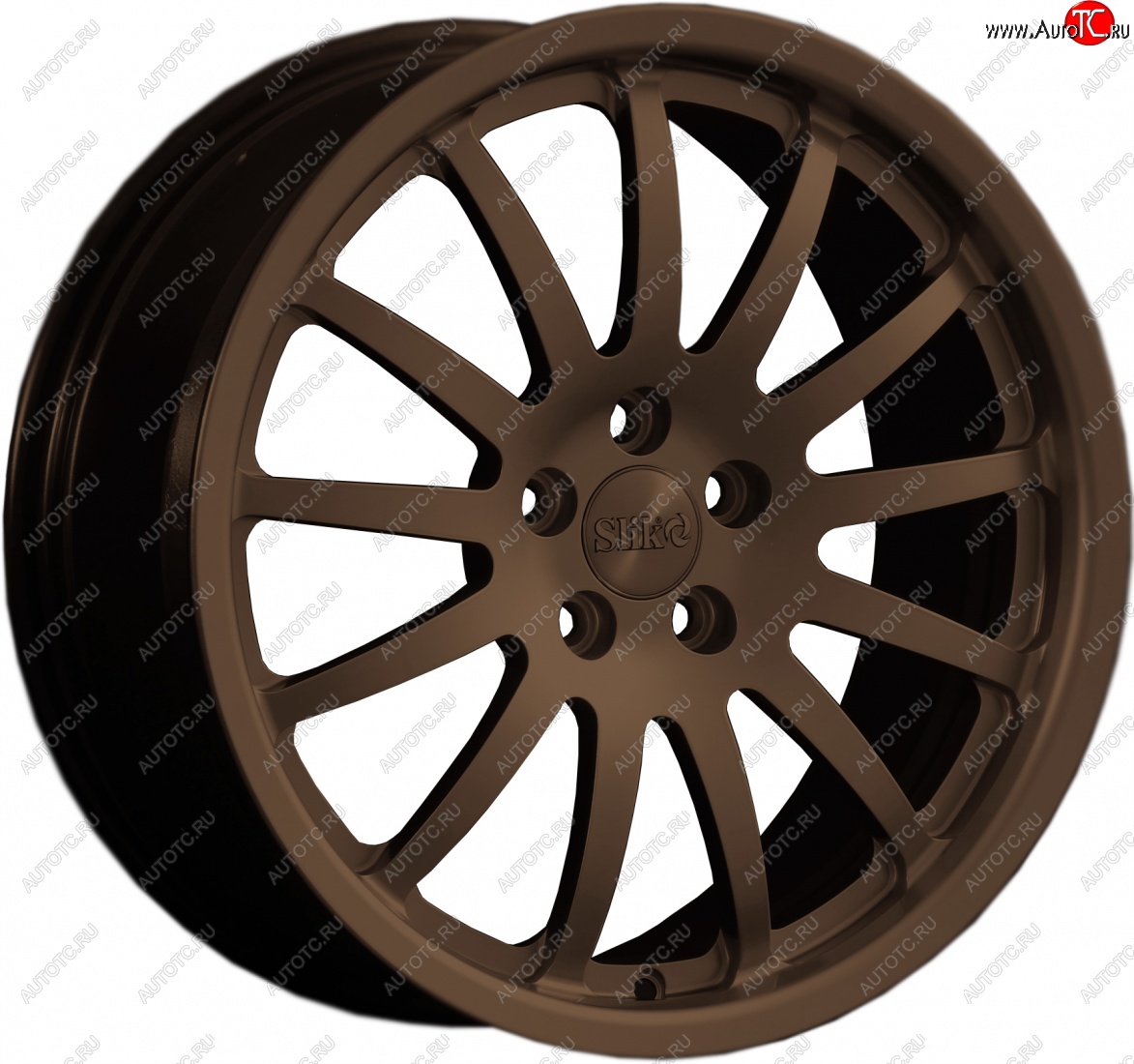 14 599 р. Кованый диск Slik classik R17x7.5 Бронза (BRZ) 7.5x17   (Цвет: BRZ)  с доставкой в г. Кемерово