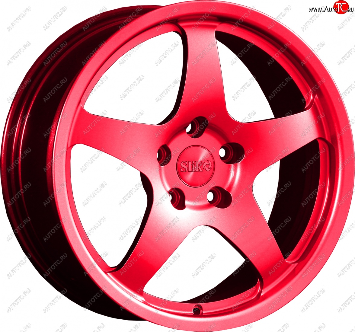25 599 р. Кованый диск Slik classik R17x7.5 Candy RUBIN рубиновый 7.5x17   (Цвет: Candy RUBIN рубиновый 7.5x17)  с доставкой в г. Кемерово
