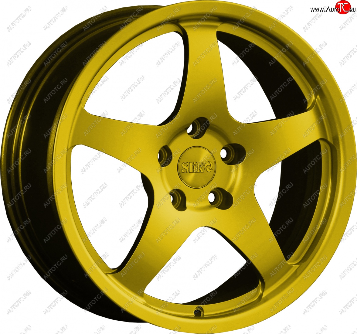 25 599 р. Кованый диск Slik classik R17x7.5 Candy YELLOW ярко-желтый 7.5x17   (Цвет: Candy YELLOW ярко-желтый 7.5x17)  с доставкой в г. Кемерово