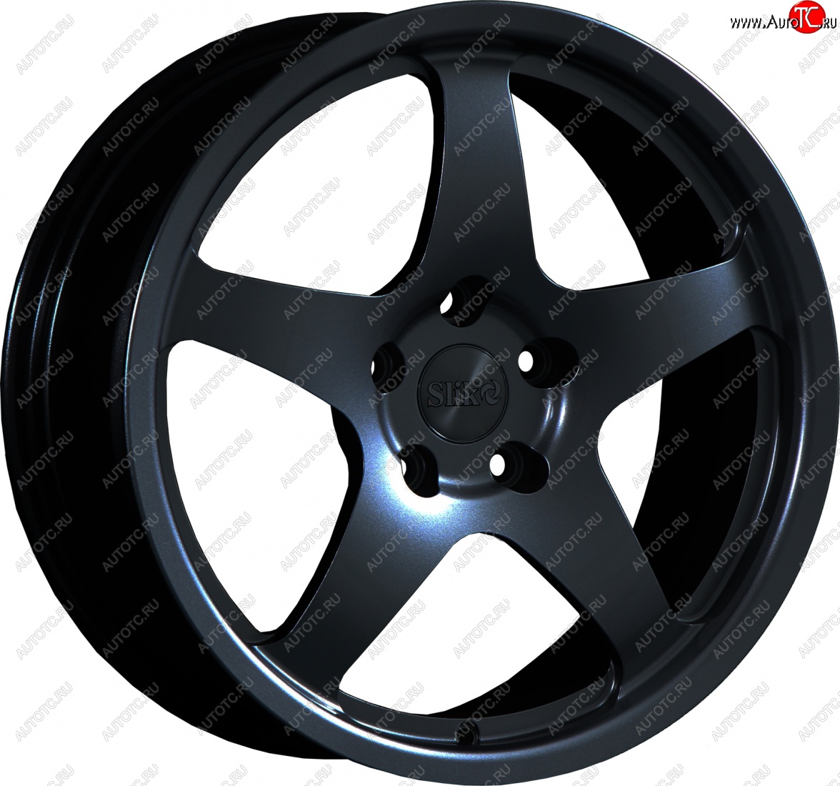 25 599 р. Кованый диск Slik classik R17x7.5 Черный матовый (MB) 7.5x17   (Цвет: MB)  с доставкой в г. Кемерово