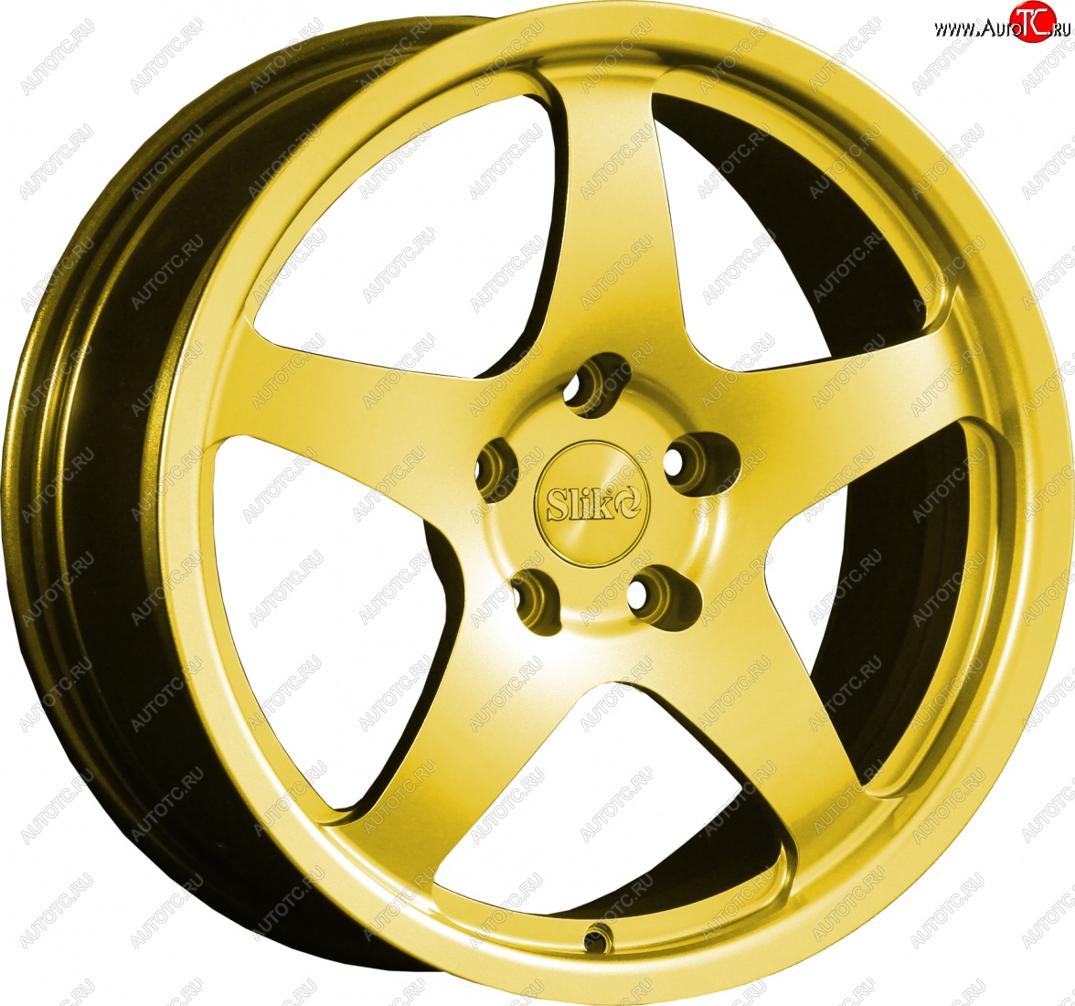 25 599 р. Кованый диск Slik classik R17x7.5 Ярко желтый RAL 1021 (YELLOW) 7.5x17   (Цвет: YELLOW)  с доставкой в г. Кемерово