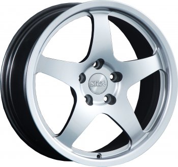 25 599 р. Кованый диск Slik classik R17x7.5 Яркое-блестящее серебро (HPB) 7.5x17   (Цвет: HPB)  с доставкой в г. Кемерово. Увеличить фотографию 1