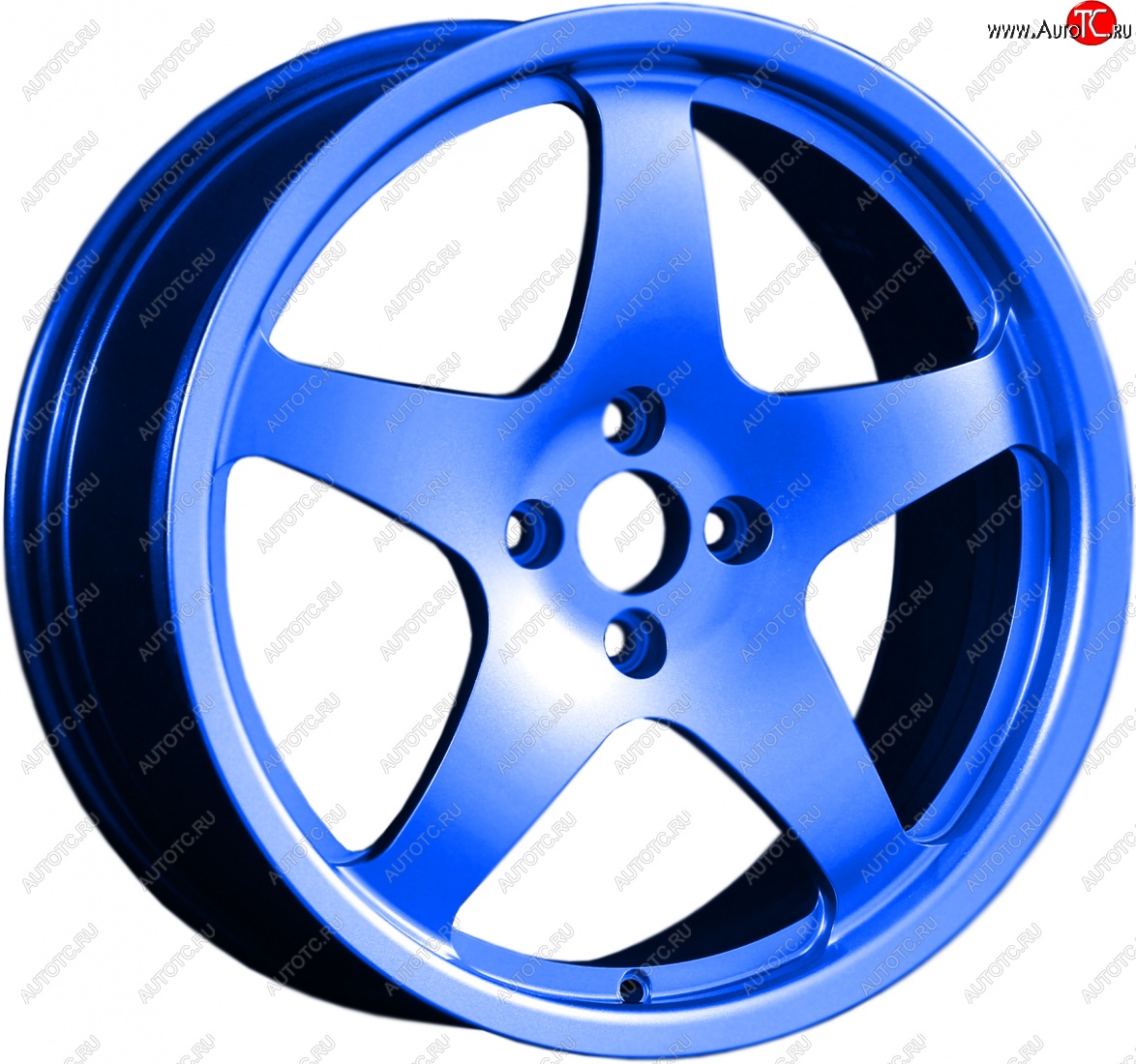 13 349 р. Кованый диск Slik classik R17x7.5 Синий (BLUE) 7.5x17   (Цвет: BLUE)  с доставкой в г. Кемерово