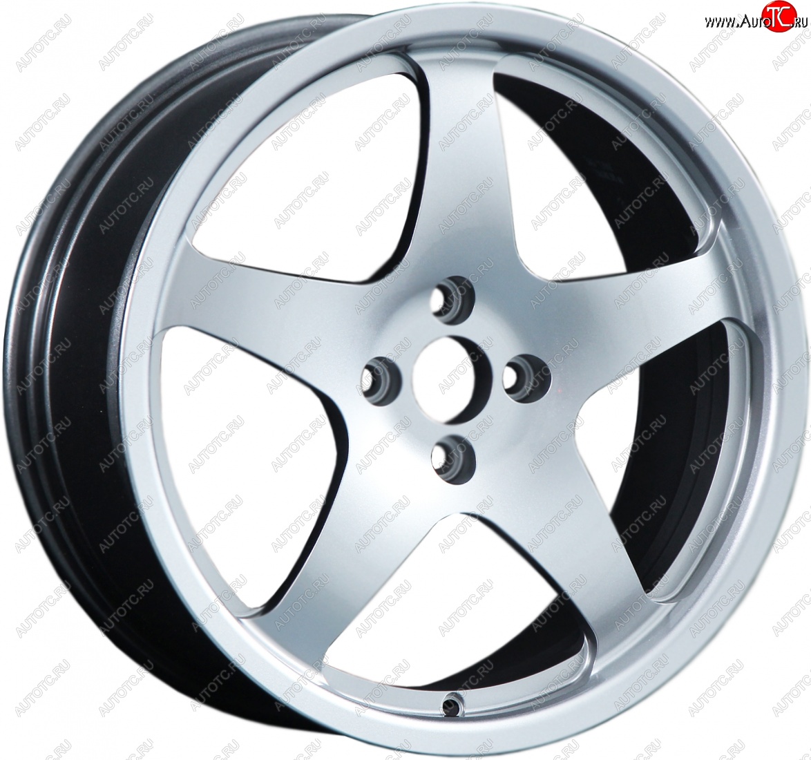 13 599 р. Кованый диск Slik classik R17x7.5 Яркое-блестящее серебро (HPB) 7.5x17   (Цвет: HPB)  с доставкой в г. Кемерово