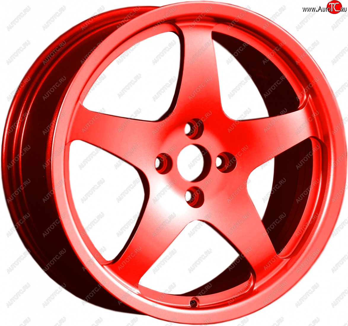 13 599 р. Кованый диск Slik classik R17x7.5 RAL 3026 ярко алый (3026) 7.5x17   (Цвет: 3026)  с доставкой в г. Кемерово