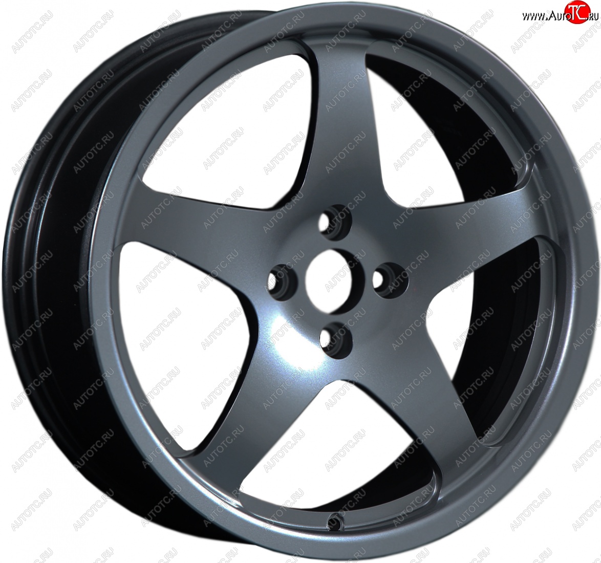 13 599 р. Кованый диск Slik classik R17x7.5 Графит глянцевый (GM) 7.5x17   (Цвет: GM)  с доставкой в г. Кемерово