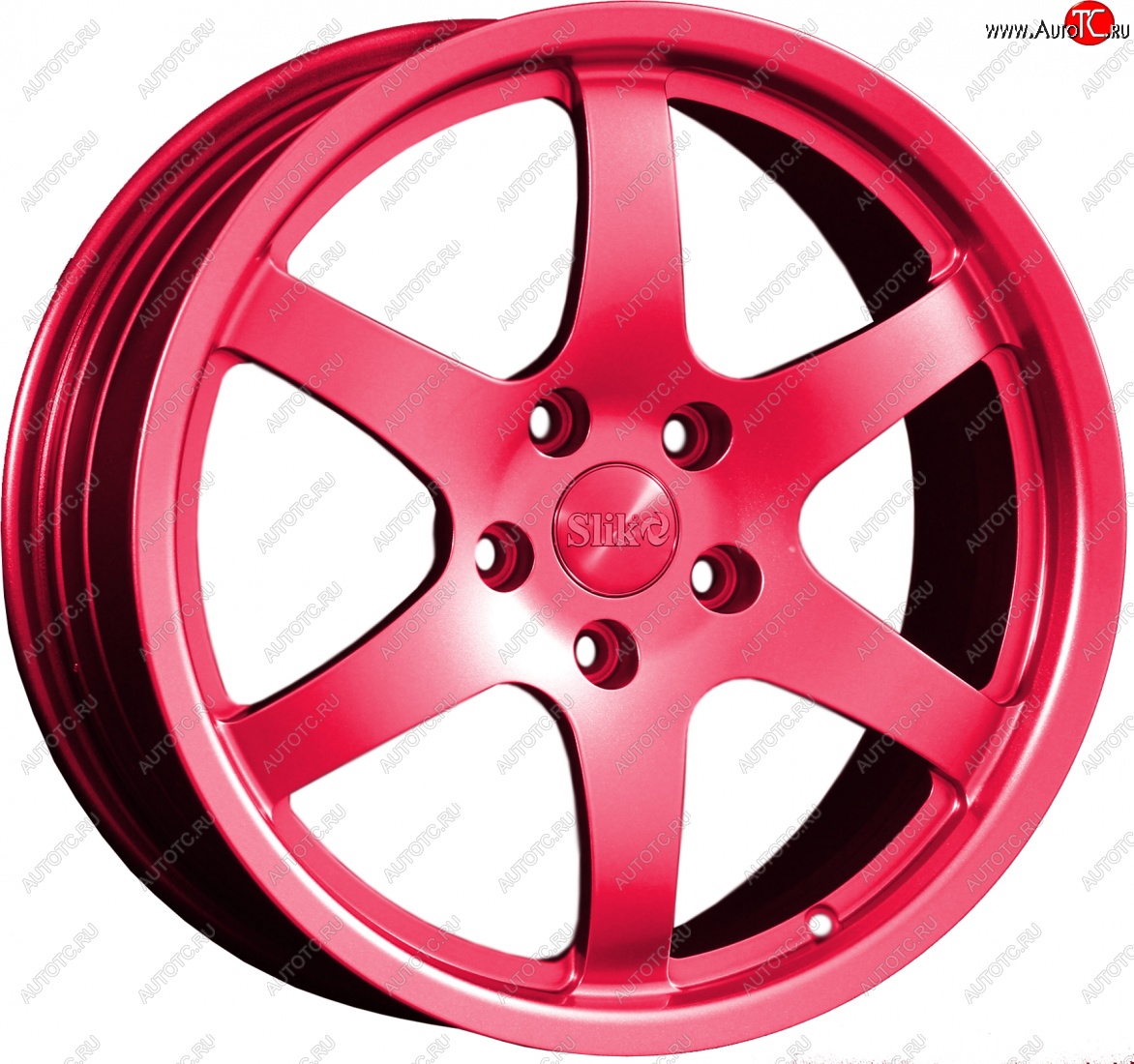 14 599 р. Кованый диск Slik classik R17x7.5 Candy RUBIN рубиновый 7.5x17   (Цвет: Candy RUBIN рубиновый 7.5x17)  с доставкой в г. Кемерово