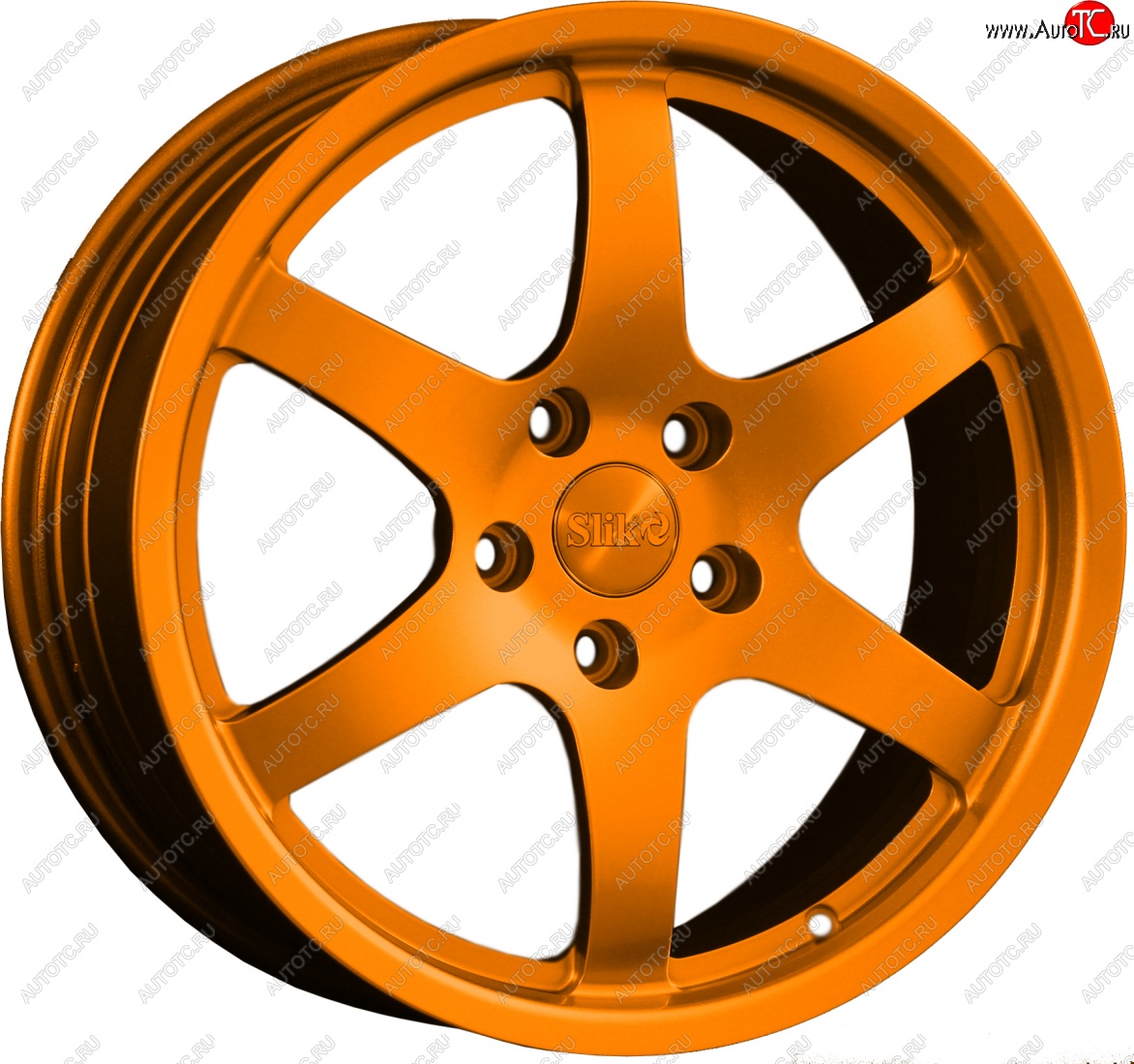 14 599 р. Кованый диск Slik classik R17x7.5 Candy Медно-оранжевый глянцевый 7.5x17   (Цвет: Candy Медно-оранжевый глянцевый 7.5x17)  с доставкой в г. Кемерово