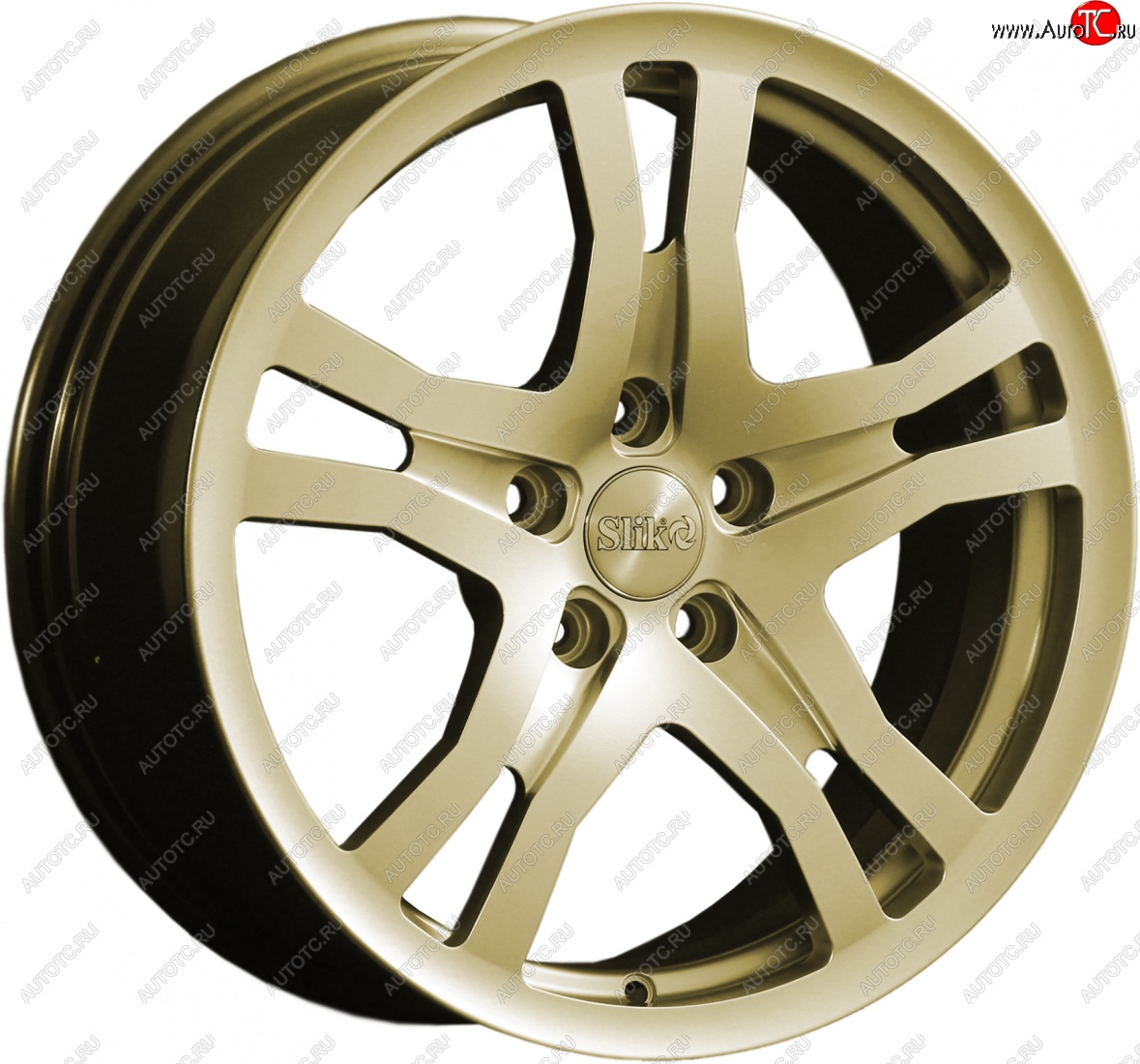 14 599 р. Кованый диск Slik classik R17x7.5 Золотой (G) 7.5x17 Changan Reaton (2013-2017) 5x120.0xDIA60.1xET45.0 (Цвет: G)