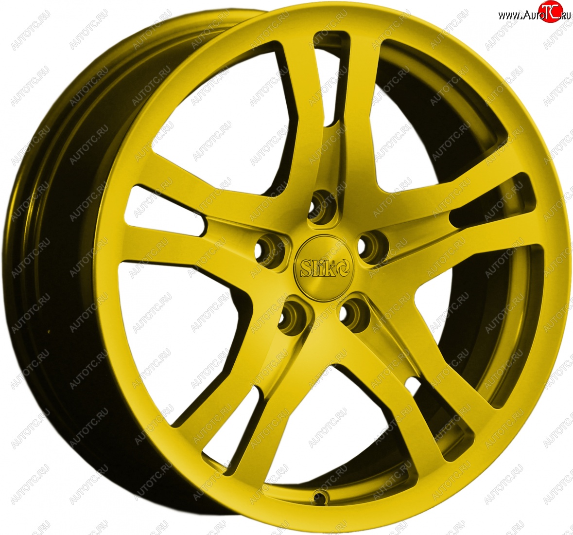14 599 р. Кованый диск Slik classik R17x7.5 Candy YELLOW ярко-желтый 7.5x17   (Цвет: Candy YELLOW ярко-желтый 7.5x17)  с доставкой в г. Кемерово